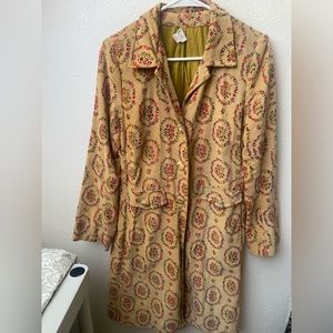 Velvet Anthropologie coat. Size 6